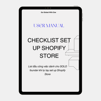 Tài Liệu 1  FREE | CHECKLIST Set Up Shopify Store Solo Founder