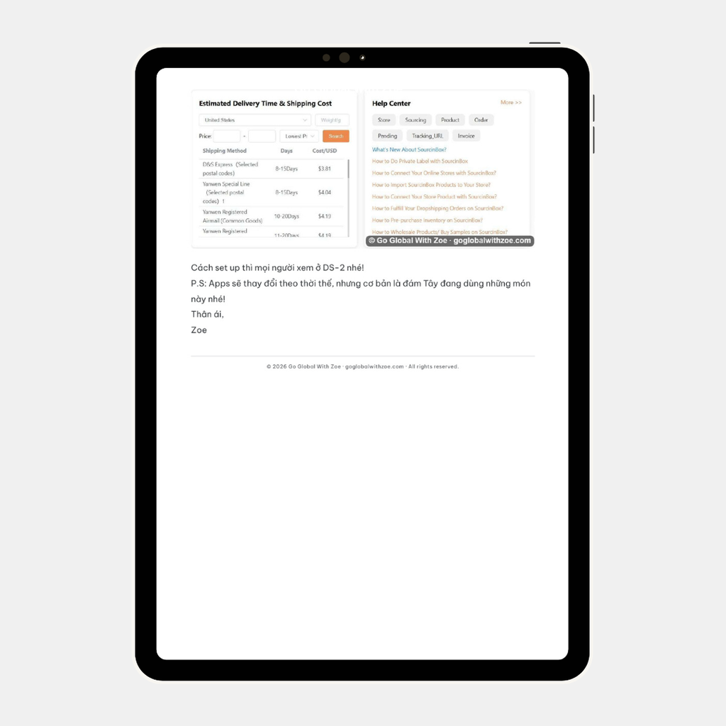DS-5 | Các APPS Dropshipping Brand Hay Dùng