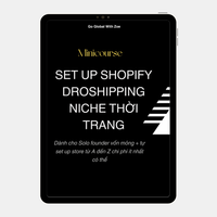 DS-2 | Set Up Shopify Store Niche Thời Trang