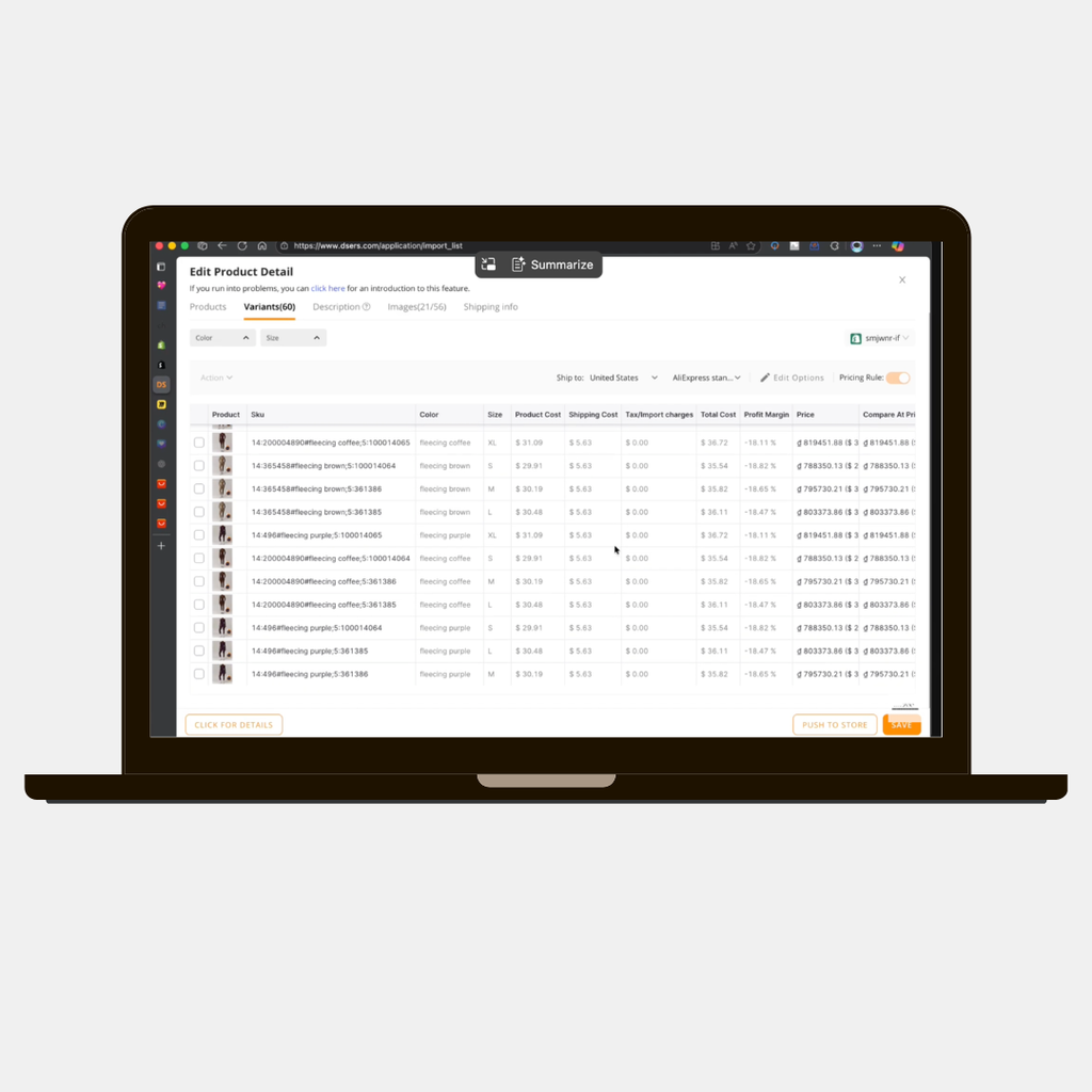 DS-2 | Set Up Shopify Store Niche Thời Trang